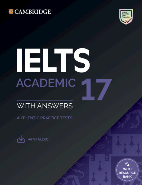 Book cover for Ielts 17 Academic Student's Book with Answers with Audio with Resource Bank
