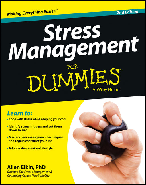 Book cover for Stress Management For Dummies