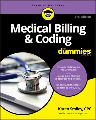 Book cover for Medical Billing & Coding for Dummies