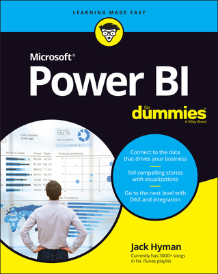 Book cover for Microsoft Power Bi for Dummies