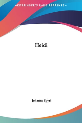 Book cover for Heidi