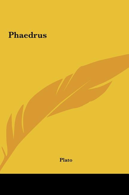 Book cover for Phaedrus