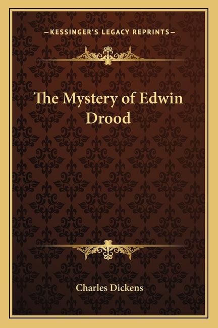 Book cover for Mystery of Edwin Drood
