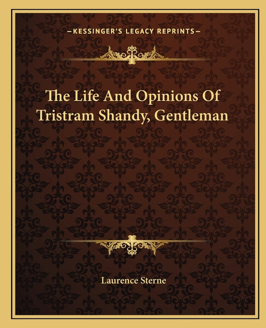 Book cover for Life and Opinions of Tristram Shandy, Gentleman