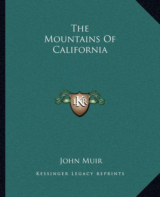 Book cover for Mountains of California