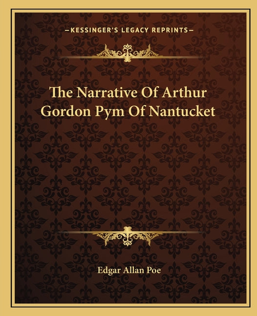 Book cover for Narrative of Arthur Gordon Pym of Nantucket