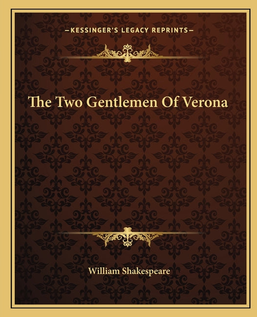 Book cover for Two Gentlemen of Verona