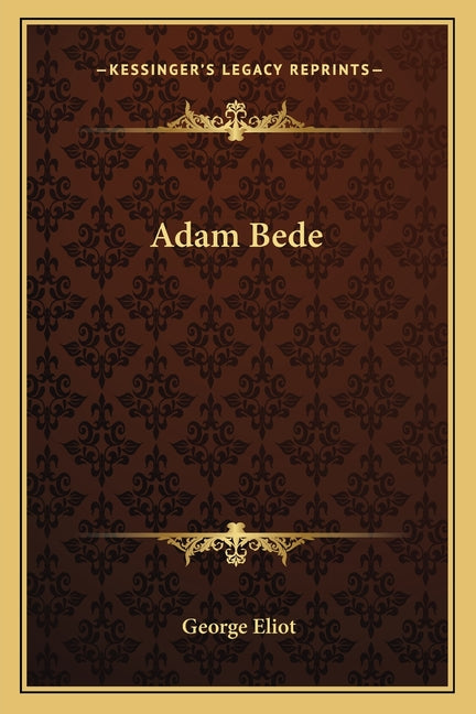 Book cover for Adam Bede