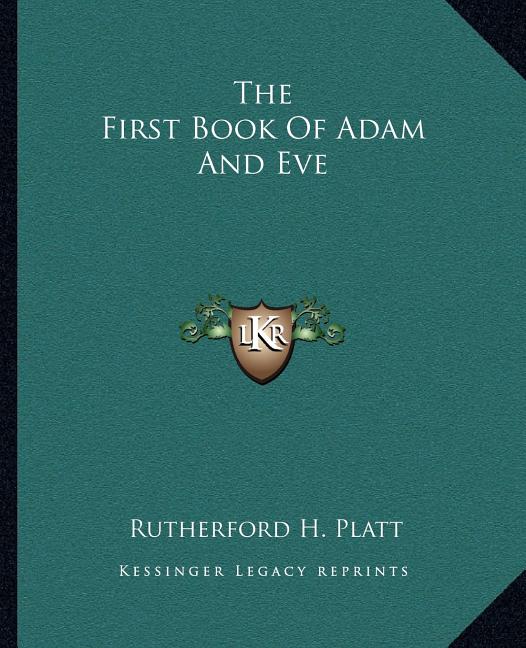 Book cover for First Book Of Adam And Eve