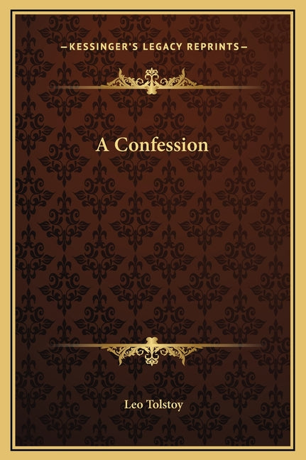 Book cover for Confession