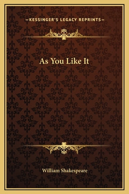Book cover for As You Like It