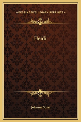 Book cover for Heidi