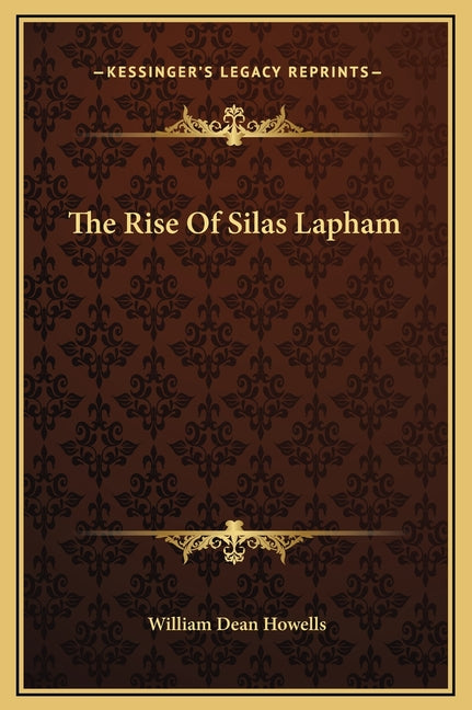 Book cover for Rise of Silas Lapham