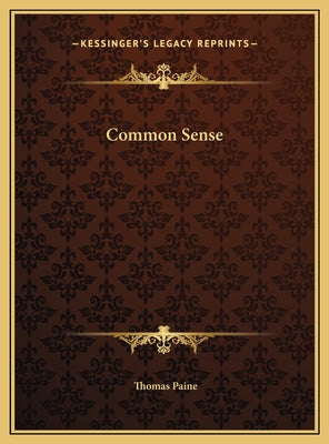 Book cover for Common Sense
