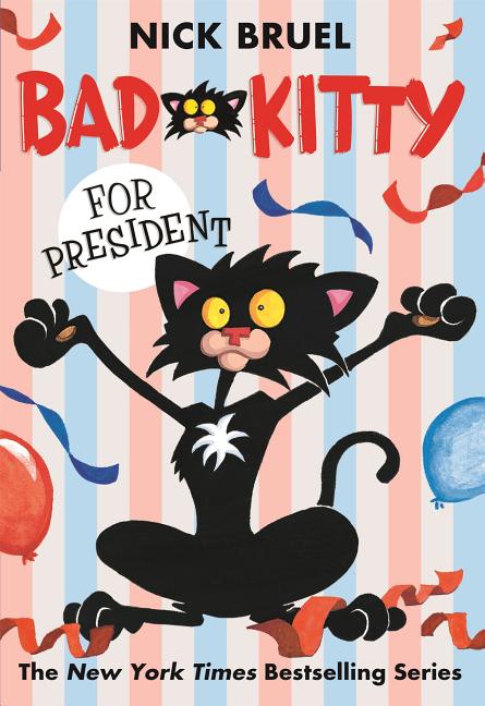 Book cover for Bad Kitty for President