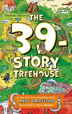 Book cover for The 39-Story Treehouse: Mean Machines & Mad Professors!