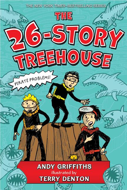 Book cover for The 26-Story Treehouse: Pirate Problems!