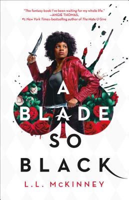 Book cover for A Blade So Black