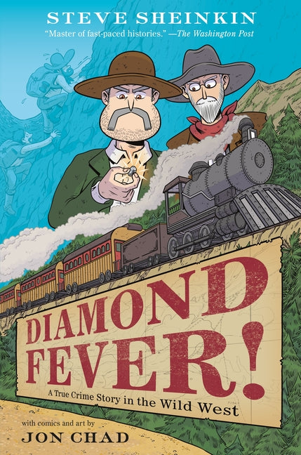 Book cover for Diamond Fever!: A True Crime Story in the Wild West