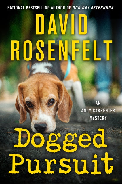 Book cover for Dogged Pursuit: An Andy Carpenter Mystery