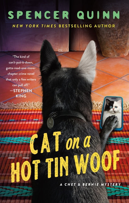 Book cover for Cat on a Hot Tin Woof: A Chet & Bernie Mystery
