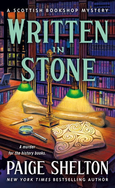 Book cover for Written in Stone: A Scottish Bookshop Mystery