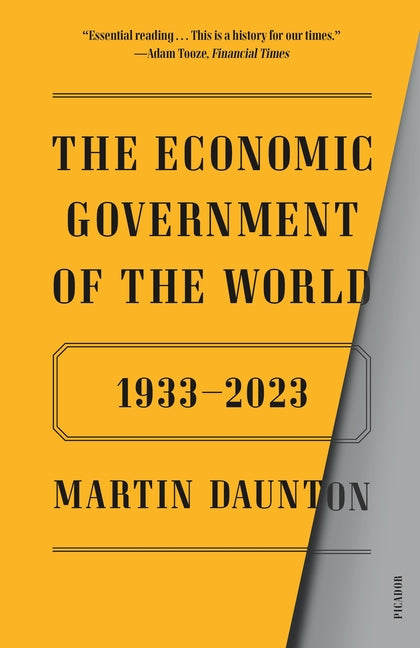 Book cover for Economic Government of the World: 1933-2023