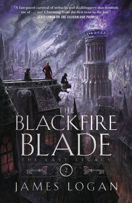 Book cover for Blackfire Blade: The Last Legacy, Book 2