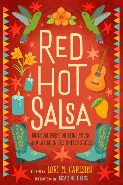 Book cover for Red Hot Salsa: Bilingual Poems on Being Young and Latino in the United States