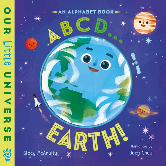 Book cover for ABCD . . . Earth!: An Alphabet Book with Spinning Earth Cover
