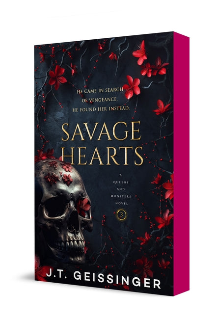 Book cover for Savage Hearts: Queens and Monsters Book 3