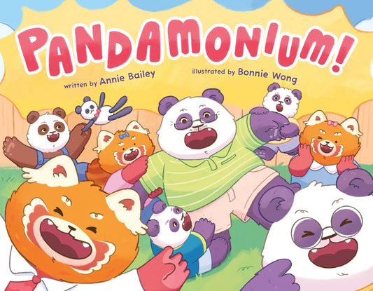 Book cover for Pandamonium!