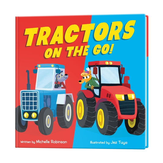 Book cover for Tractors on the Go!