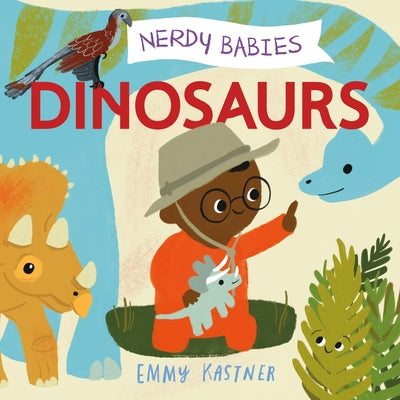 Book cover for Nerdy Babies: Dinosaurs