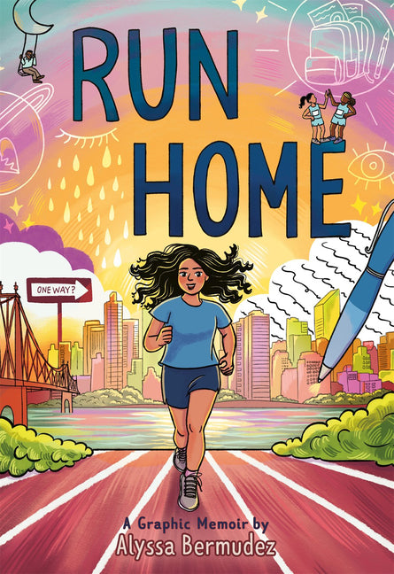 Book cover for Run Home: A Graphic Memoir