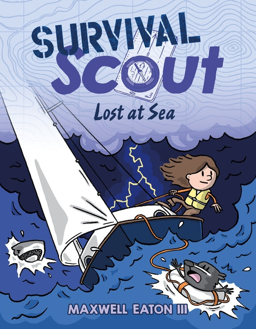 Book cover for Survival Scout: Lost at Sea