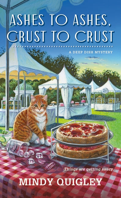 Book cover for Ashes to Ashes, Crust to Crust: A Deep Dish Mystery