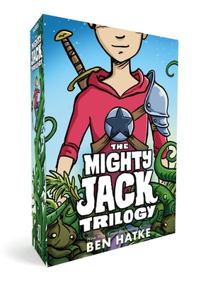Book cover for The Mighty Jack Trilogy Boxed Set: Mighty Jack, Mighty Jack and the Goblin King, Mighty Jack and Zita the Spacegirl