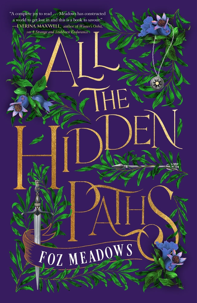 Book cover for All the Hidden Paths