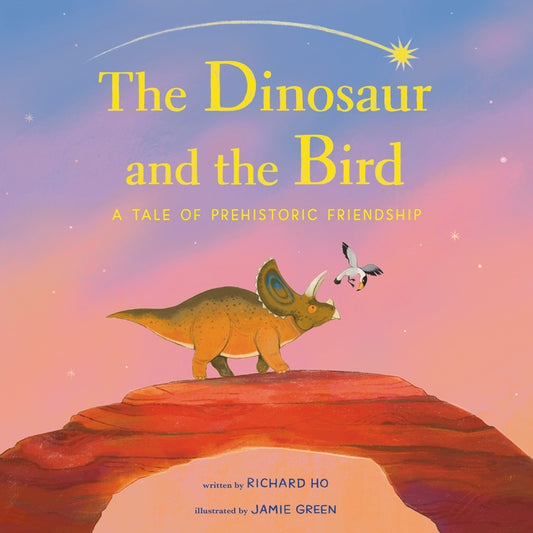Book cover for Dinosaur and the Bird: A Tale of Prehistoric Friendship
