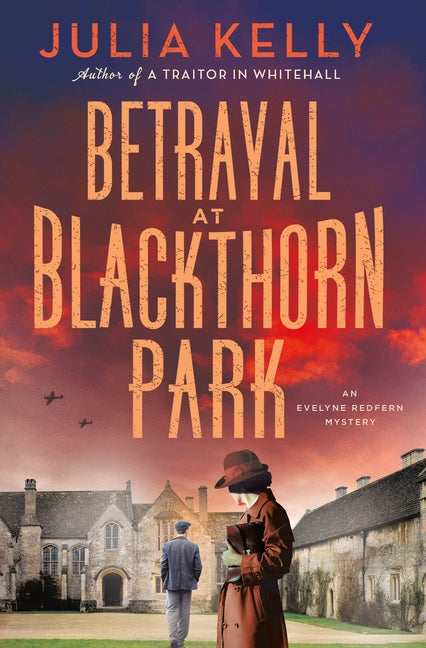 Book cover for Betrayal at Blackthorn Park: An Evelyne Redfern Mystery