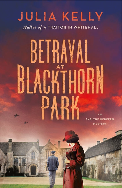 Book cover for Betrayal at Blackthorn Park: An Evelyne Redfern Mystery