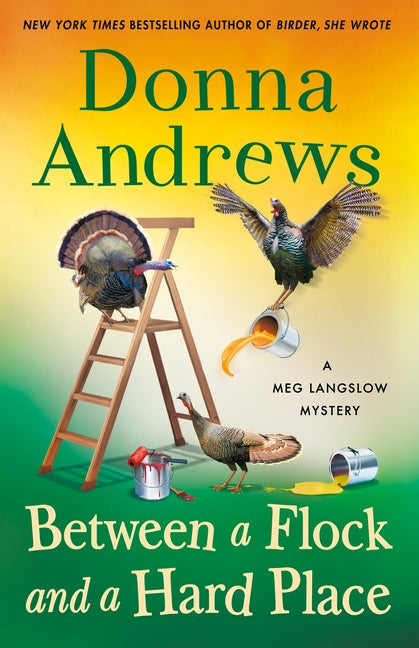 Book cover for Between a Flock and a Hard Place: A Meg Langslow Mystery