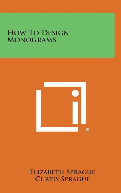Book cover for How to Design Monograms
