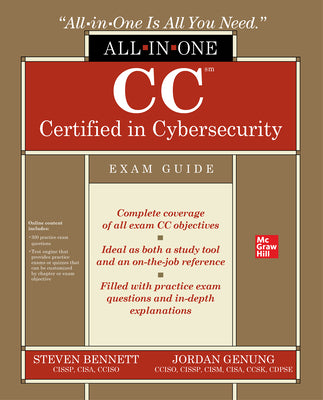 Book cover for CC Certified in Cybersecurity All-In-One Exam Guide