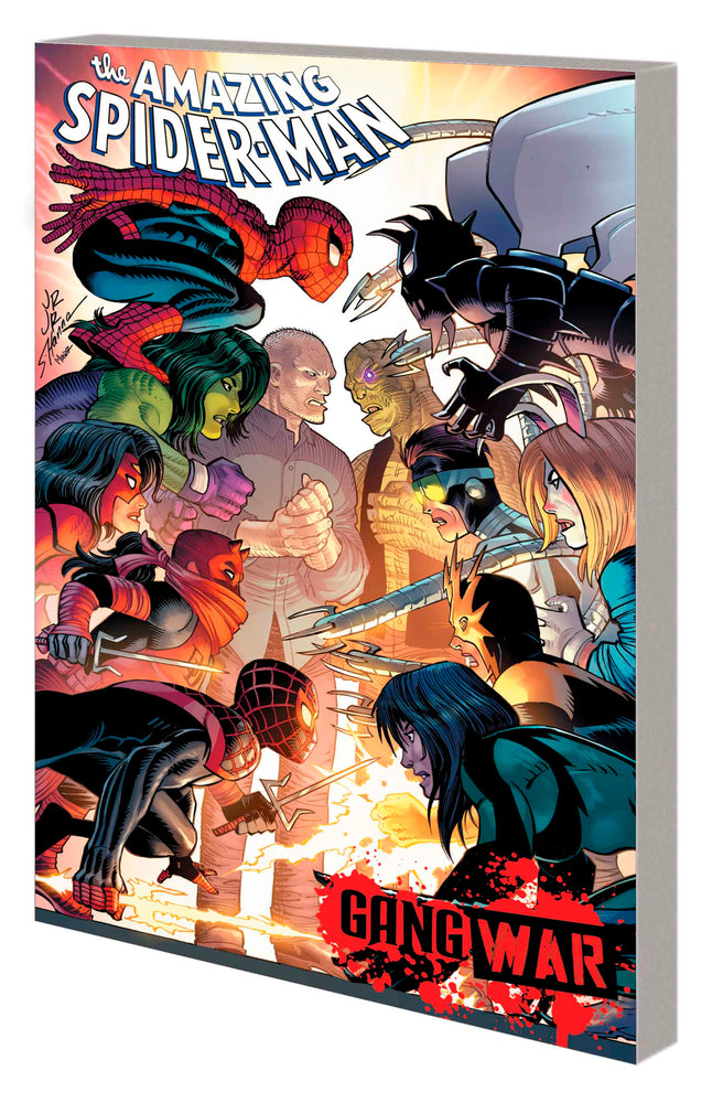 Book cover for Amazing Spider-Man by Zeb Wells Vol. 9: Gang War