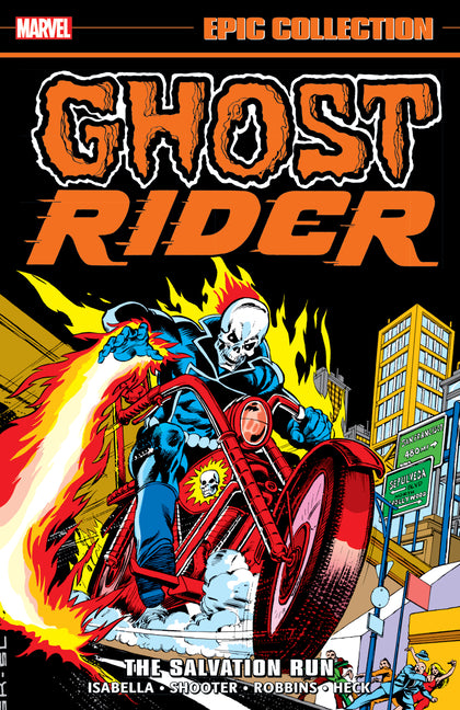 Book cover for Ghost Rider Epic Collection: The Salvation Run