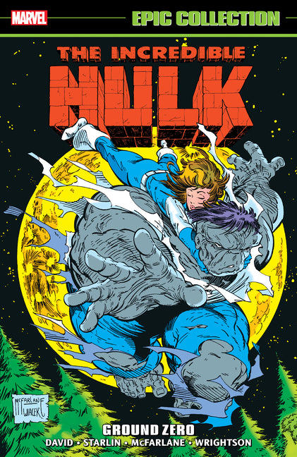 Book cover for Incredible Hulk Epic Collection: Ground Zero