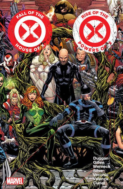 Book cover for Fall of the House of X/Rise of the Powers of X