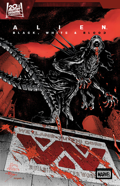 Book cover for Alien: Black, White & Blood